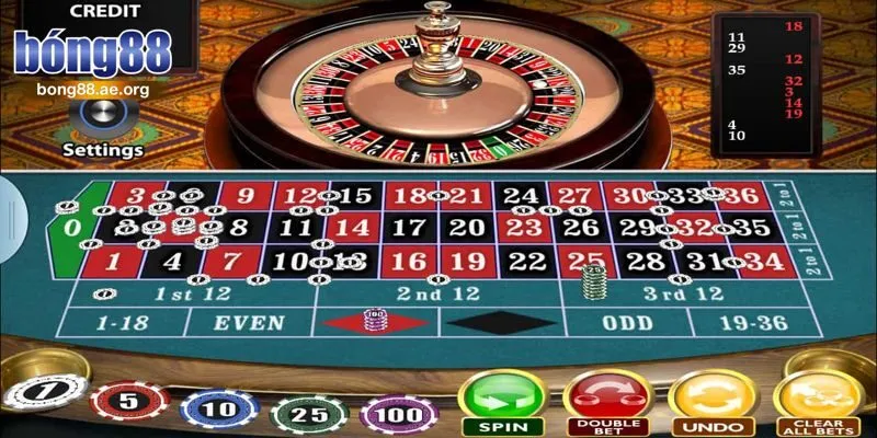 Bàn hoàn chỉnh trong Roulette gồm 2 thành phần là bàn cược và vòng quay